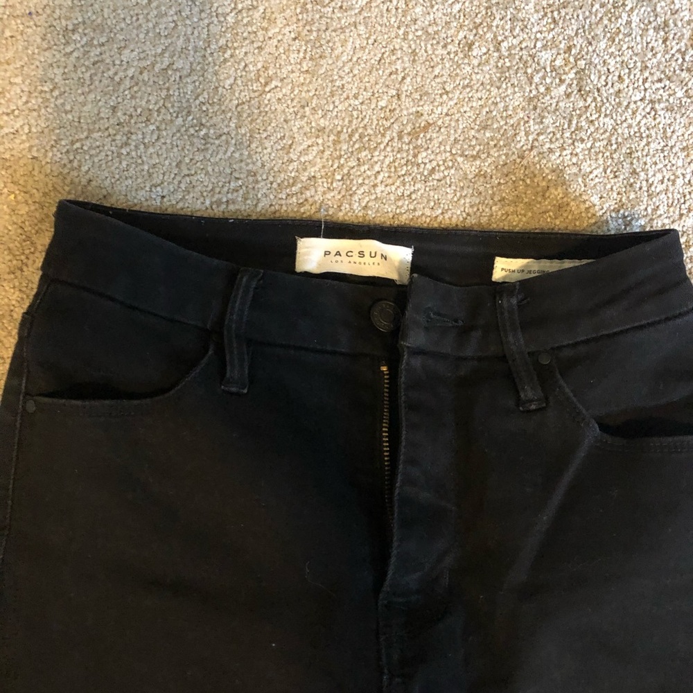 pacsun black jeggings